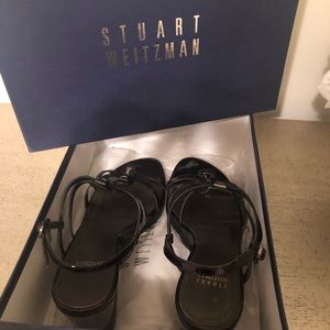 Brand new Stuart Weitzman duality cognac tartaruga sandals